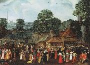 A Fete at Bermondsey or A Marriage Feast at Bermondsey. joris Hoefnagel